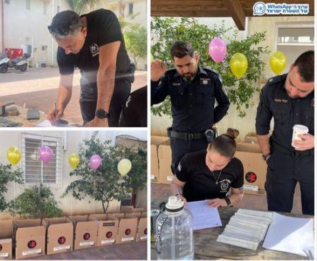  يوم الأعمال الخيرية في مركز شرطة الخضيرة